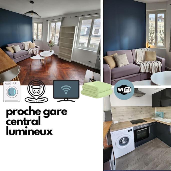 Urban Studio - Gare A Proximite Rouen Eksteriør billede